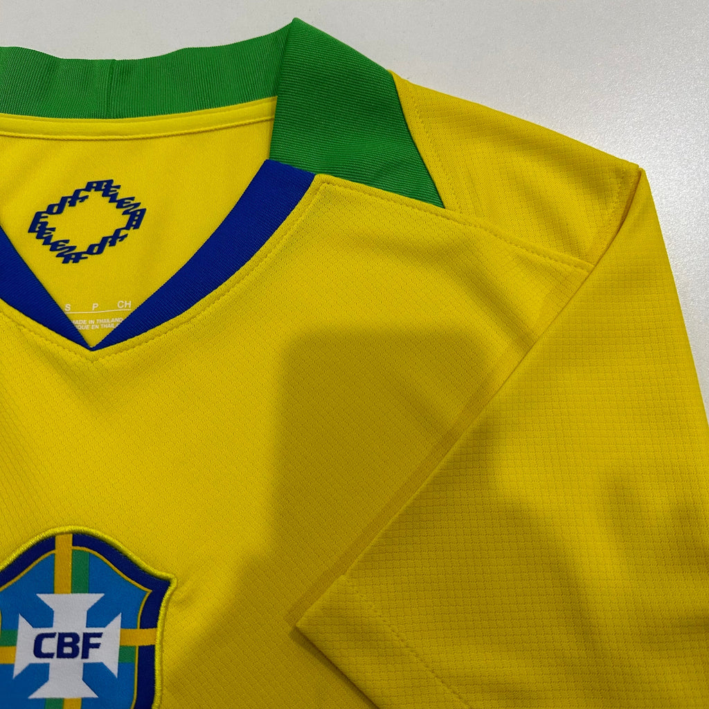 Brazil 2024 Home Jersey – Yellow & Green Edition