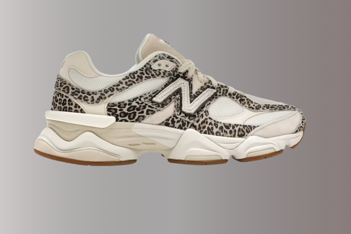 NB 9060 Leopard Print in Beige