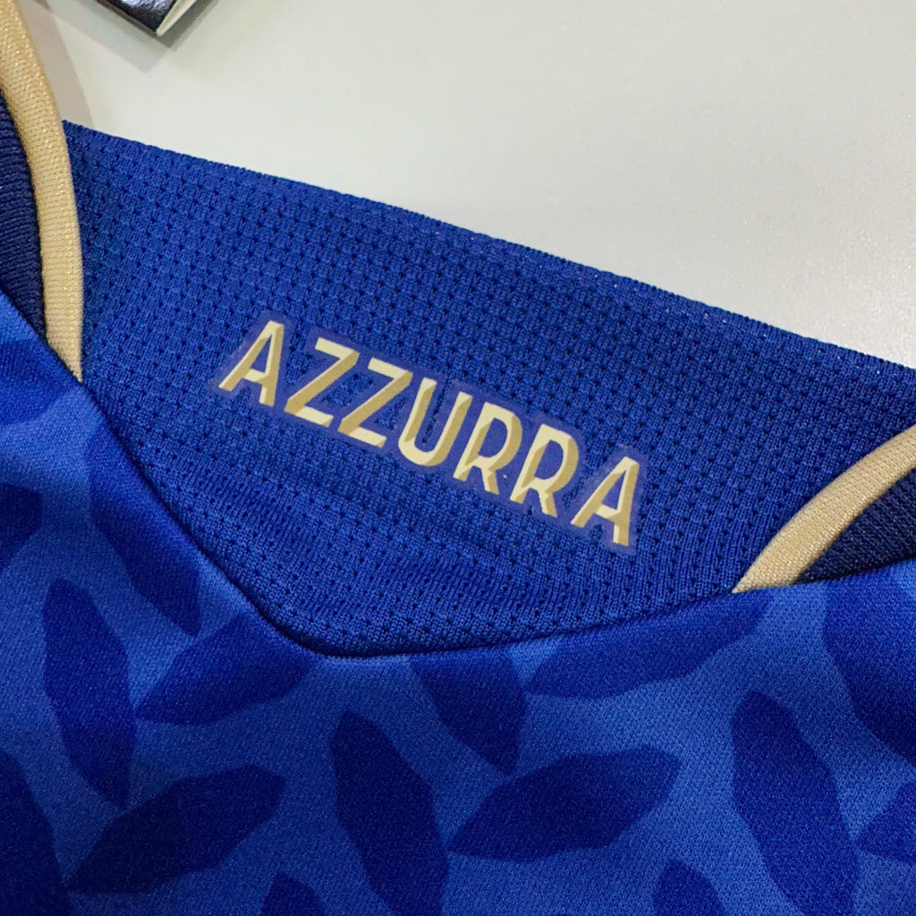 Italy 2023/24 Home Jersey – Blue & Gold Edition