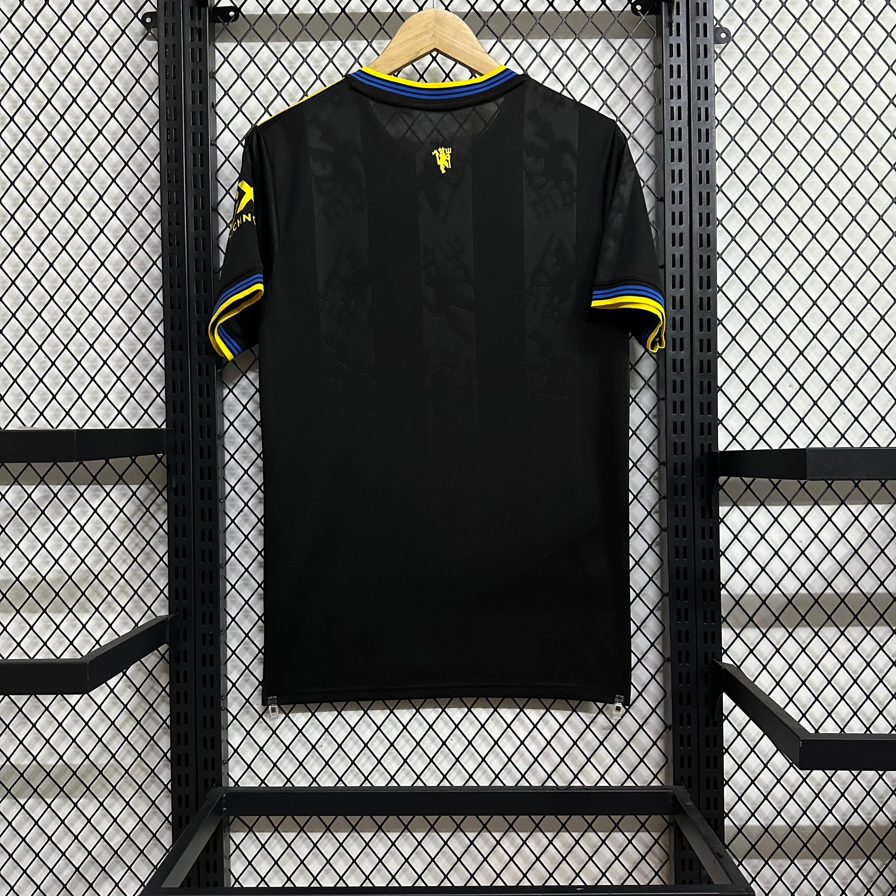 Manchester United Third Kit 2024/25 – Black & Yellow Edition