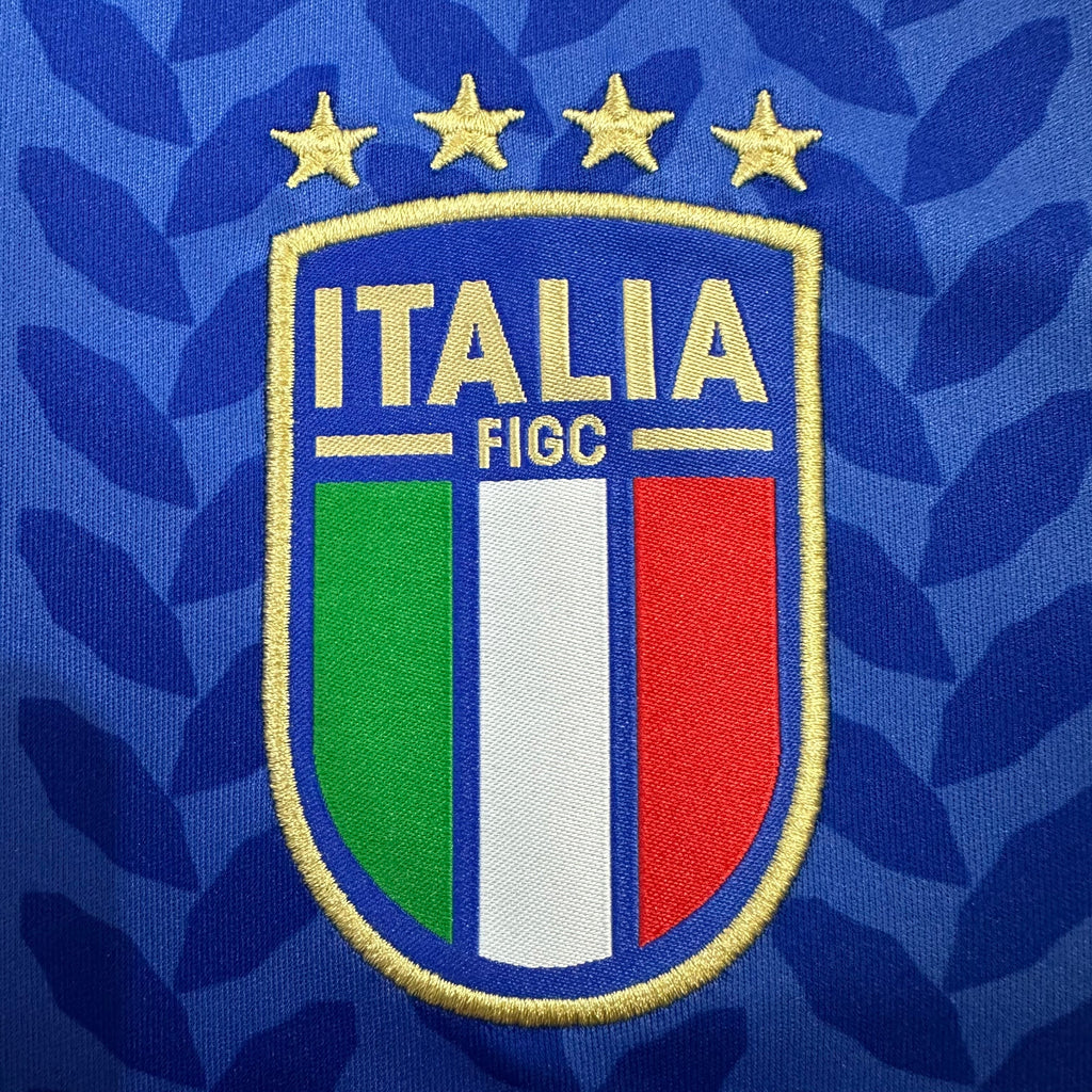 Italy 2023/24 Home Jersey – Blue & Gold Edition