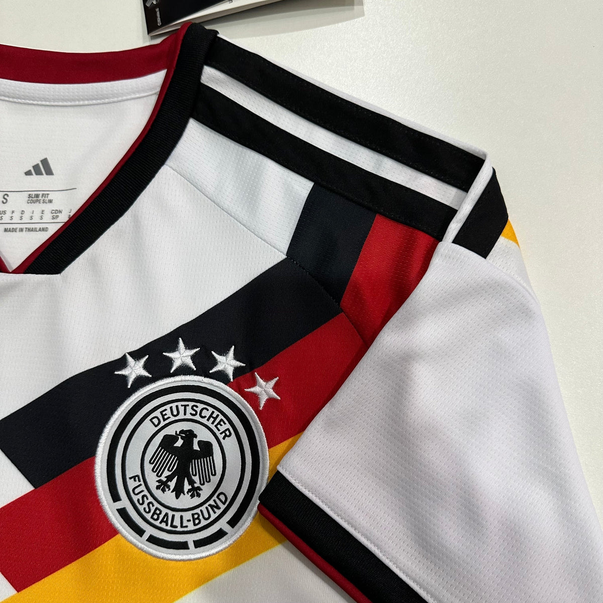 Germany Retro 2024 Home Jersey – Classic Diamond Edition