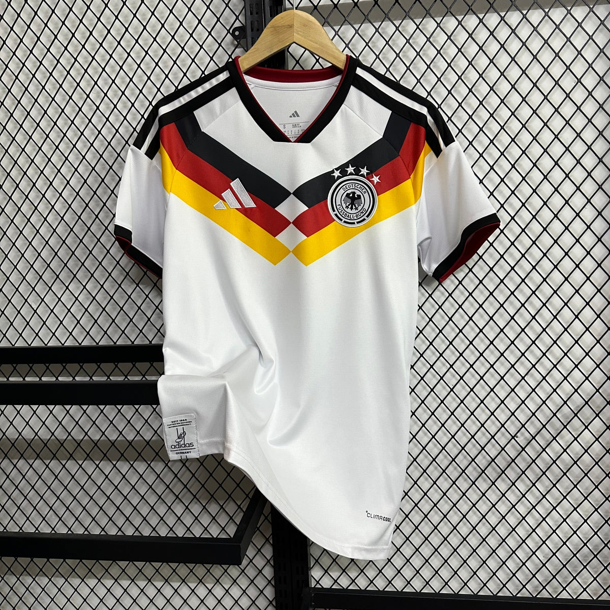 Germany Retro 2024 Home Jersey – Classic Diamond Edition